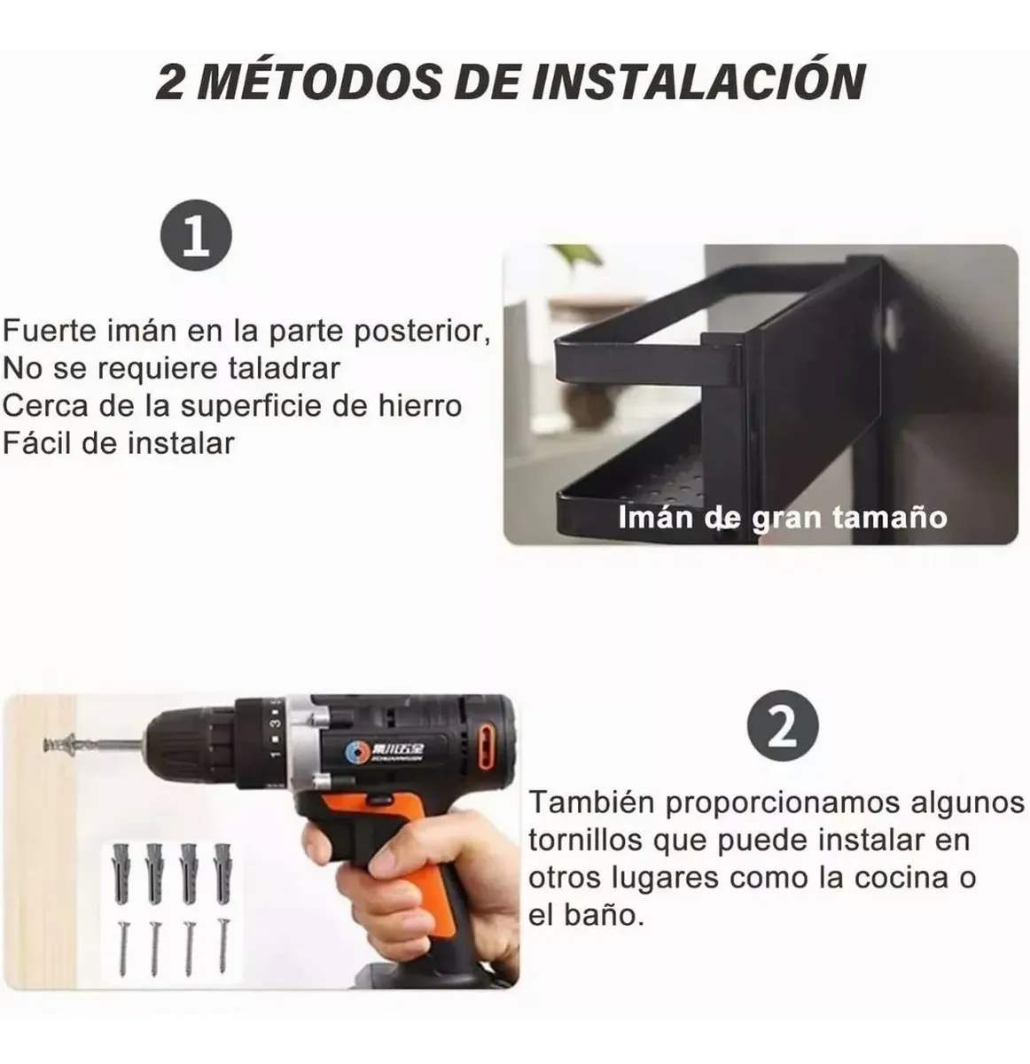 Miniatura 2 de Soporte Magnético Para Toallas De Papel